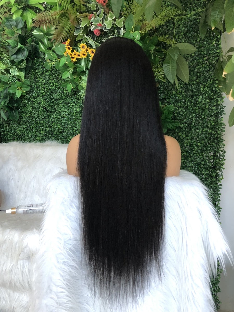 Straight hair