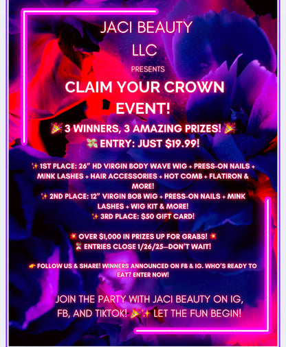 CLAIM YOUR CROWN👑